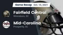 Recap: Fairfield Central  vs. Mid-Carolina  2021