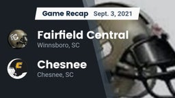 Recap: Fairfield Central  vs. Chesnee  2021