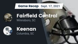 Recap: Fairfield Central  vs. Keenan  2021