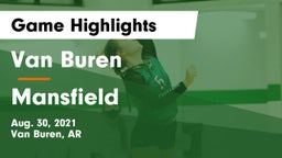 Van Buren  vs Mansfield  Game Highlights - Aug. 30, 2021