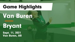 Van Buren  vs Bryant Game Highlights - Sept. 11, 2021