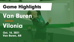 Van Buren  vs Vilonia  Game Highlights - Oct. 14, 2021