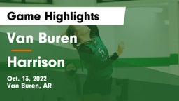 Van Buren  vs Harrison  Game Highlights - Oct. 13, 2022