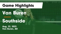 Van Buren  vs Southside  Game Highlights - Aug. 22, 2023