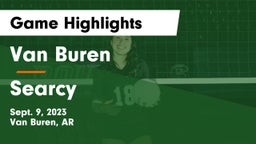 Van Buren  vs Searcy  Game Highlights - Sept. 9, 2023