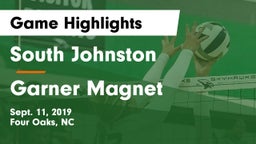 South Johnston  vs Garner Magnet Game Highlights - Sept. 11, 2019
