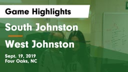 South Johnston  vs West Johnston Game Highlights - Sept. 19, 2019
