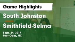 South Johnston  vs Smithfield-Selma  Game Highlights - Sept. 24, 2019