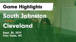 South Johnston  vs Cleveland  Game Highlights - Sept. 30, 2019