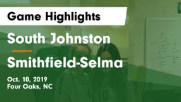 South Johnston  vs Smithfield-Selma  Game Highlights - Oct. 10, 2019