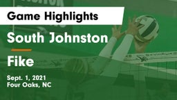 South Johnston  vs Fike  Game Highlights - Sept. 1, 2021
