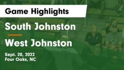 South Johnston  vs West Johnston Game Highlights - Sept. 20, 2022
