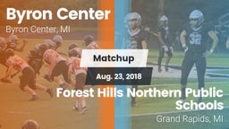 Matchup: Byron Center vs. Forest Hills Northern Public Schools 2018
