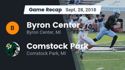 Recap: Byron Center  vs. Comstock Park  2018