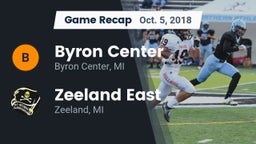 Recap: Byron Center  vs. Zeeland East  2018