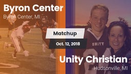 Matchup: Byron Center vs. Unity Christian  2018