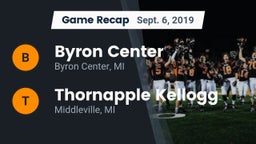 Recap: Byron Center  vs. Thornapple Kellogg  2019