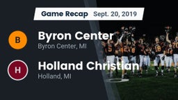 Recap: Byron Center  vs. Holland Christian 2019