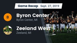 Recap: Byron Center  vs. Zeeland West  2019