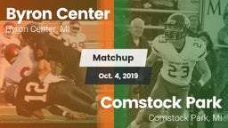 Matchup: Byron Center vs. Comstock Park  2019