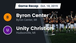 Recap: Byron Center  vs. Unity Christian  2019