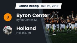 Recap: Byron Center  vs. Holland  2019