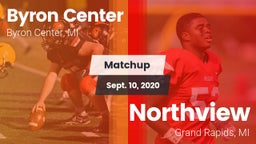 Matchup: Byron Center vs. Northview  2020