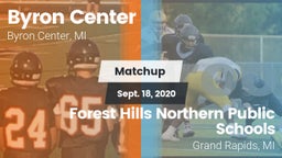 Matchup: Byron Center vs. Forest Hills Northern Public Schools 2020