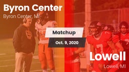 Matchup: Byron Center vs. Lowell  2020