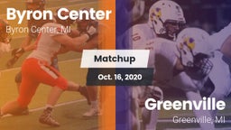 Matchup: Byron Center vs. Greenville  2020