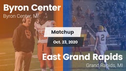 Matchup: Byron Center vs. East Grand Rapids  2020