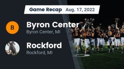 Recap: Byron Center  vs. Rockford  2022