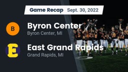 Recap: Byron Center  vs. East Grand Rapids  2022