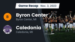 Recap: Byron Center  vs. Caledonia  2023
