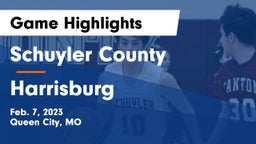 Schuyler County vs Harrisburg  Game Highlights - Feb. 7, 2023