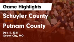 Schuyler County vs Putnam County  Game Highlights - Dec. 6, 2021