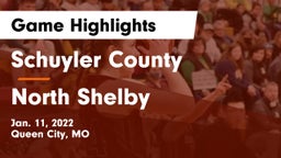 Schuyler County vs North Shelby  Game Highlights - Jan. 11, 2022