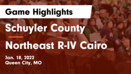 Schuyler County vs Northeast R-IV Cairo Game Highlights - Jan. 18, 2022