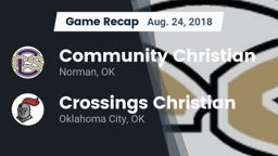 Recap: Community Christian  vs. Crossings Christian  2018