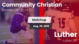 Matchup: Community Christian vs. Luther  2018
