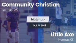 Matchup: Community Christian vs. Little Axe  2018