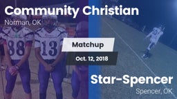 Matchup: Community Christian vs. Star-Spencer  2018