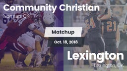 Matchup: Community Christian vs. Lexington  2018