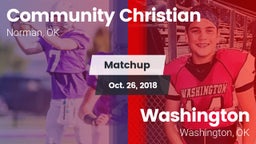 Matchup: Community Christian vs. Washington  2018