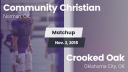 Matchup: Community Christian vs. Crooked Oak  2018