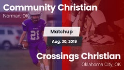 Matchup: Community Christian vs. Crossings Christian  2019
