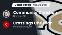 Recap: Community Christian  vs. Crossings Christian  2019