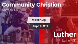 Matchup: Community Christian vs. Luther  2019