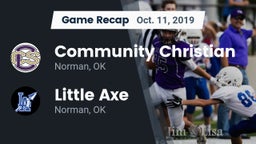 Recap: Community Christian  vs. Little Axe  2019