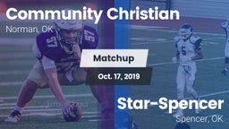 Matchup: Community Christian vs. Star-Spencer  2019